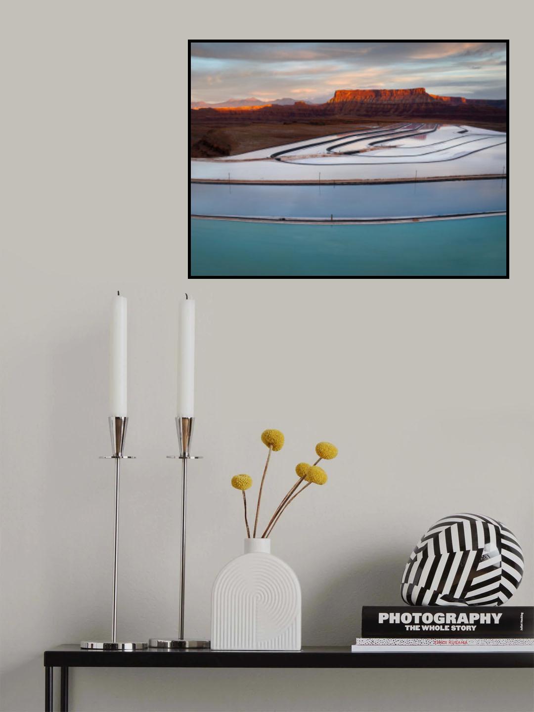 Mineral lagoon Poster och Canvastavla