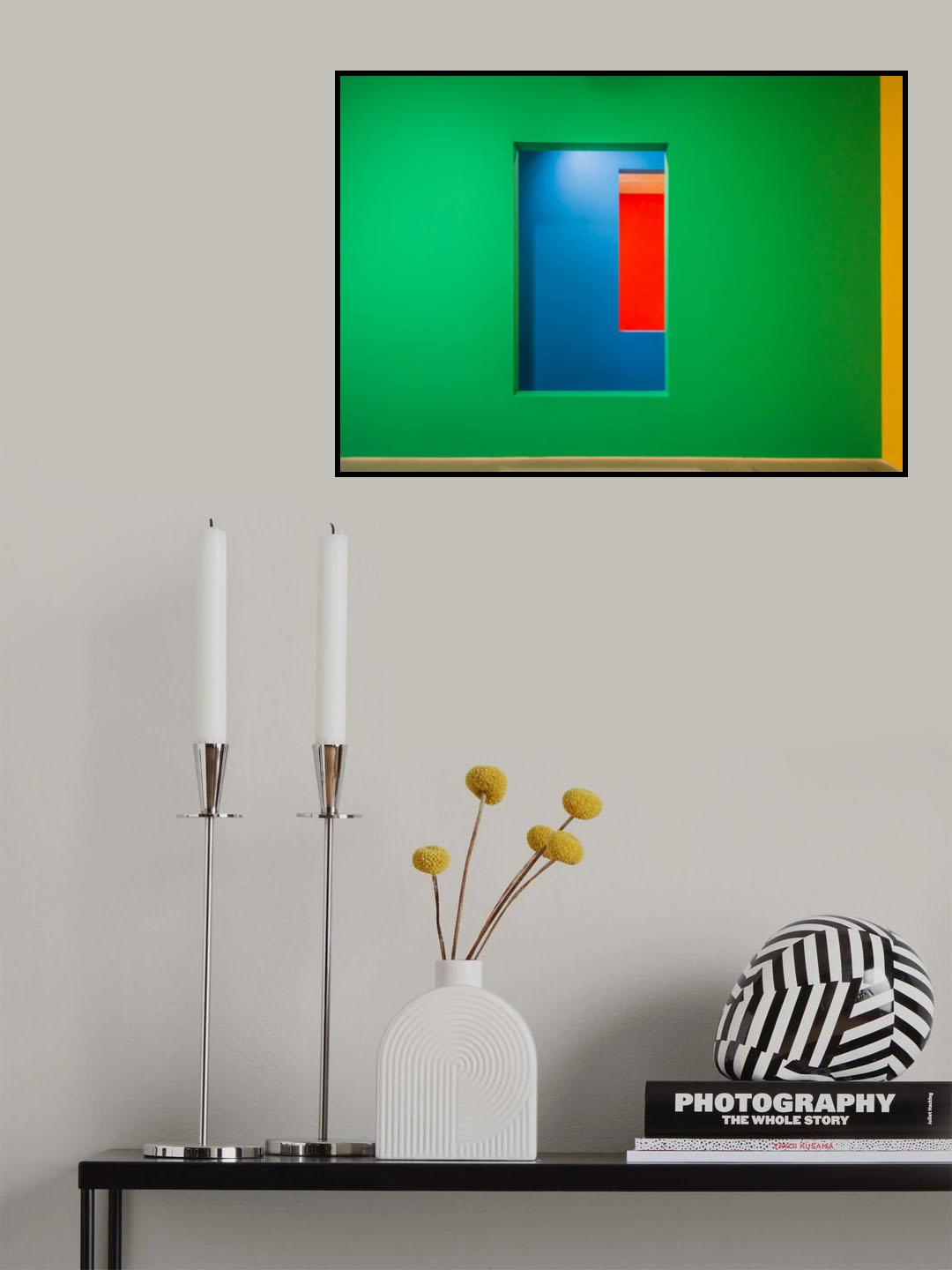 Layers of colour Poster och Canvastavla