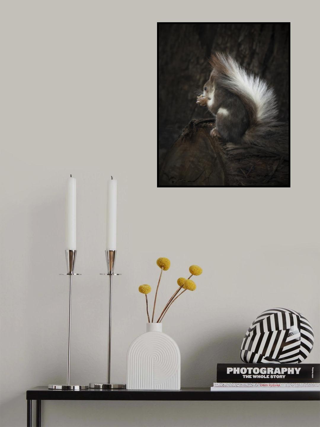I am shy, please don`t disturb me! Poster och Canvastavla