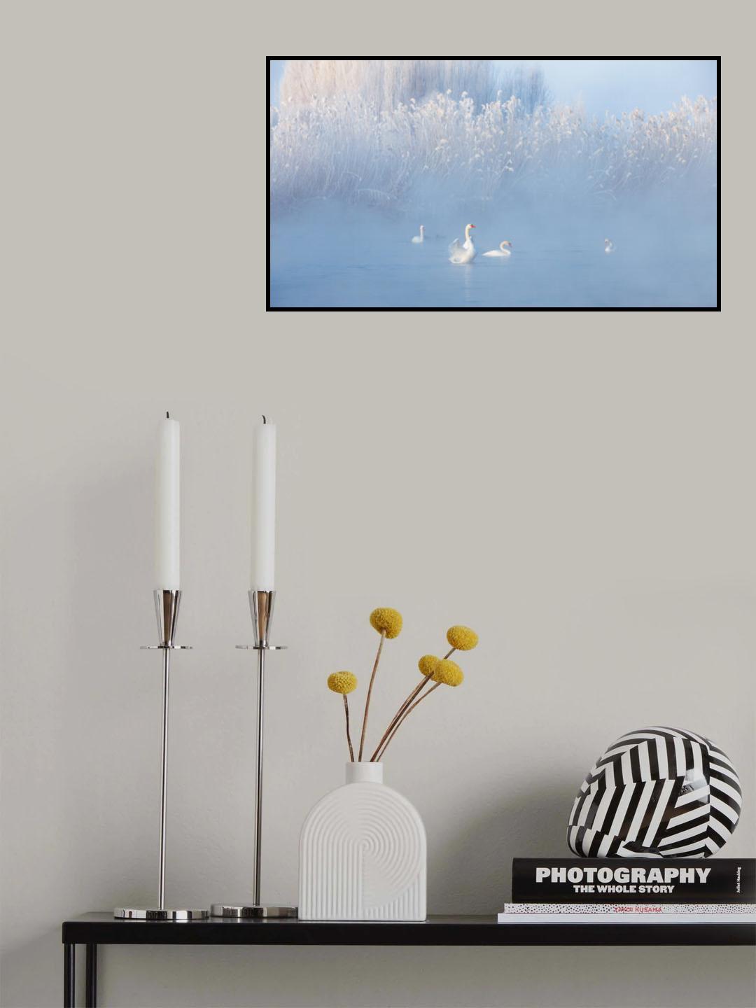 白鸟今飞仙,此意在人间 Poster och Canvastavla