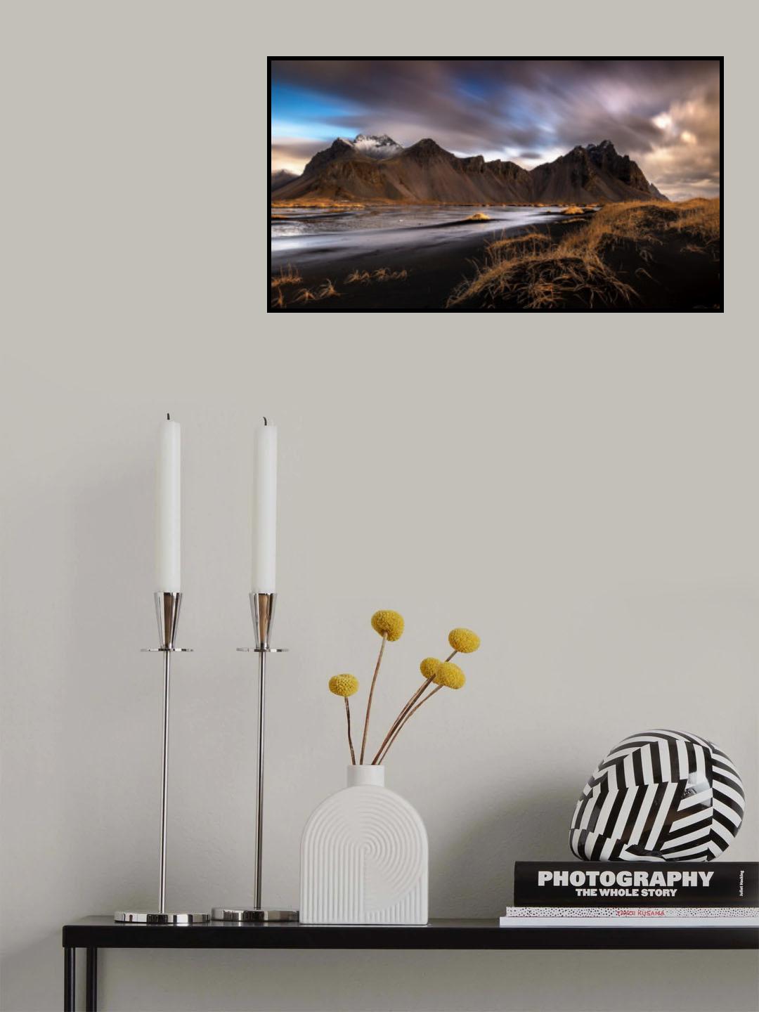 Vestrahorn Poster och Canvastavla