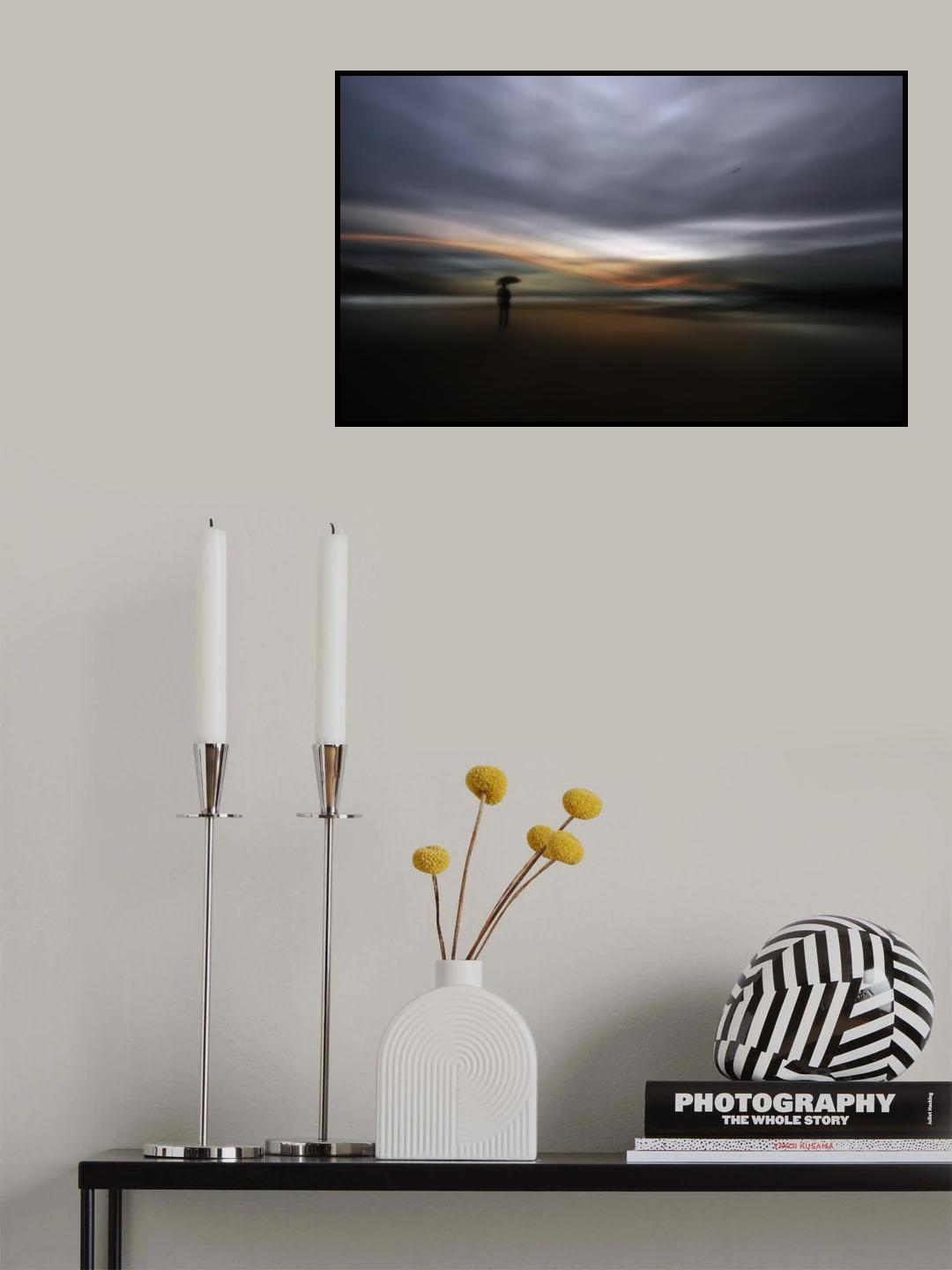Rainy night Poster och Canvastavla