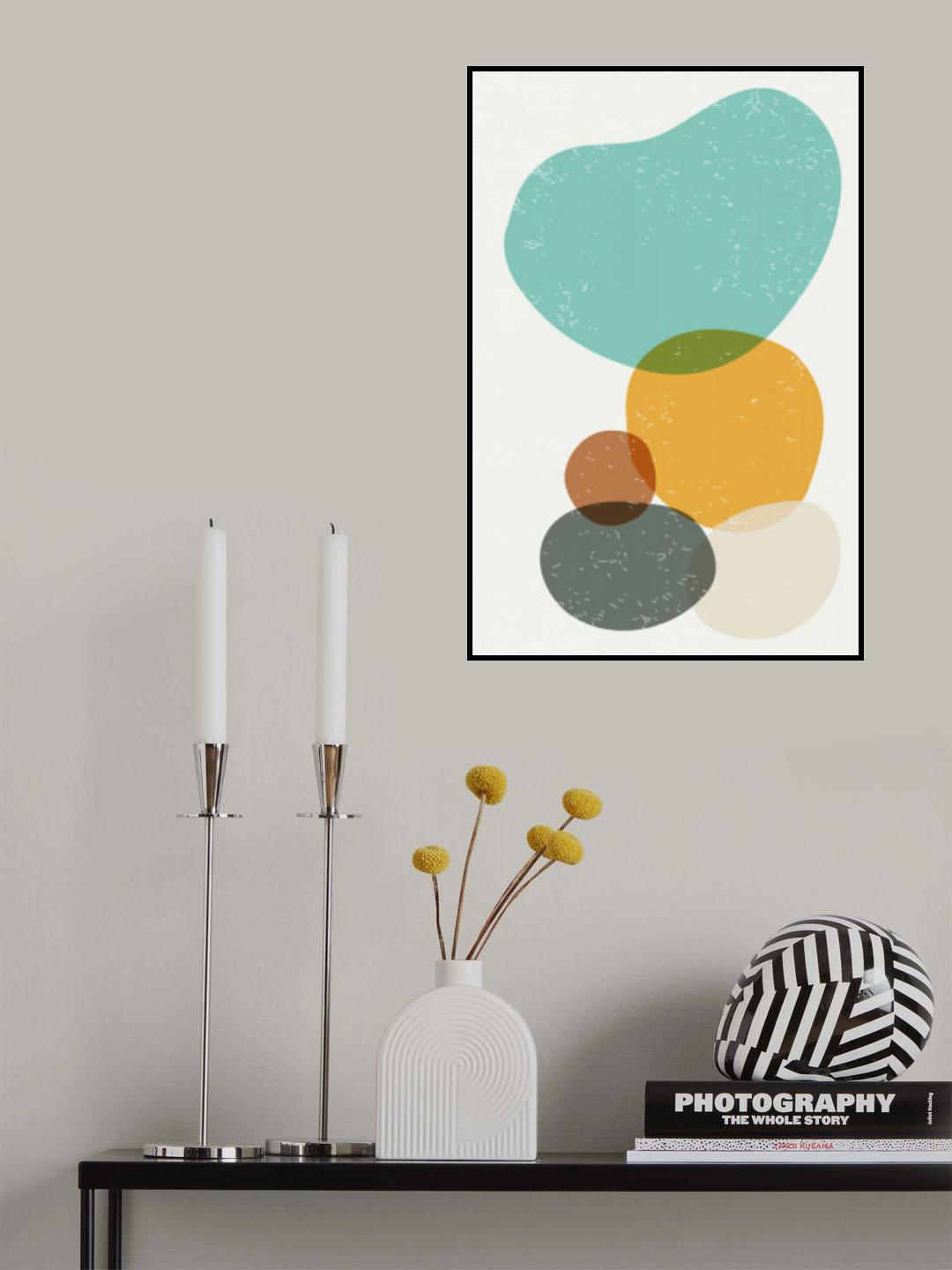 Abstract Shapes #3 Poster och Canvastavla