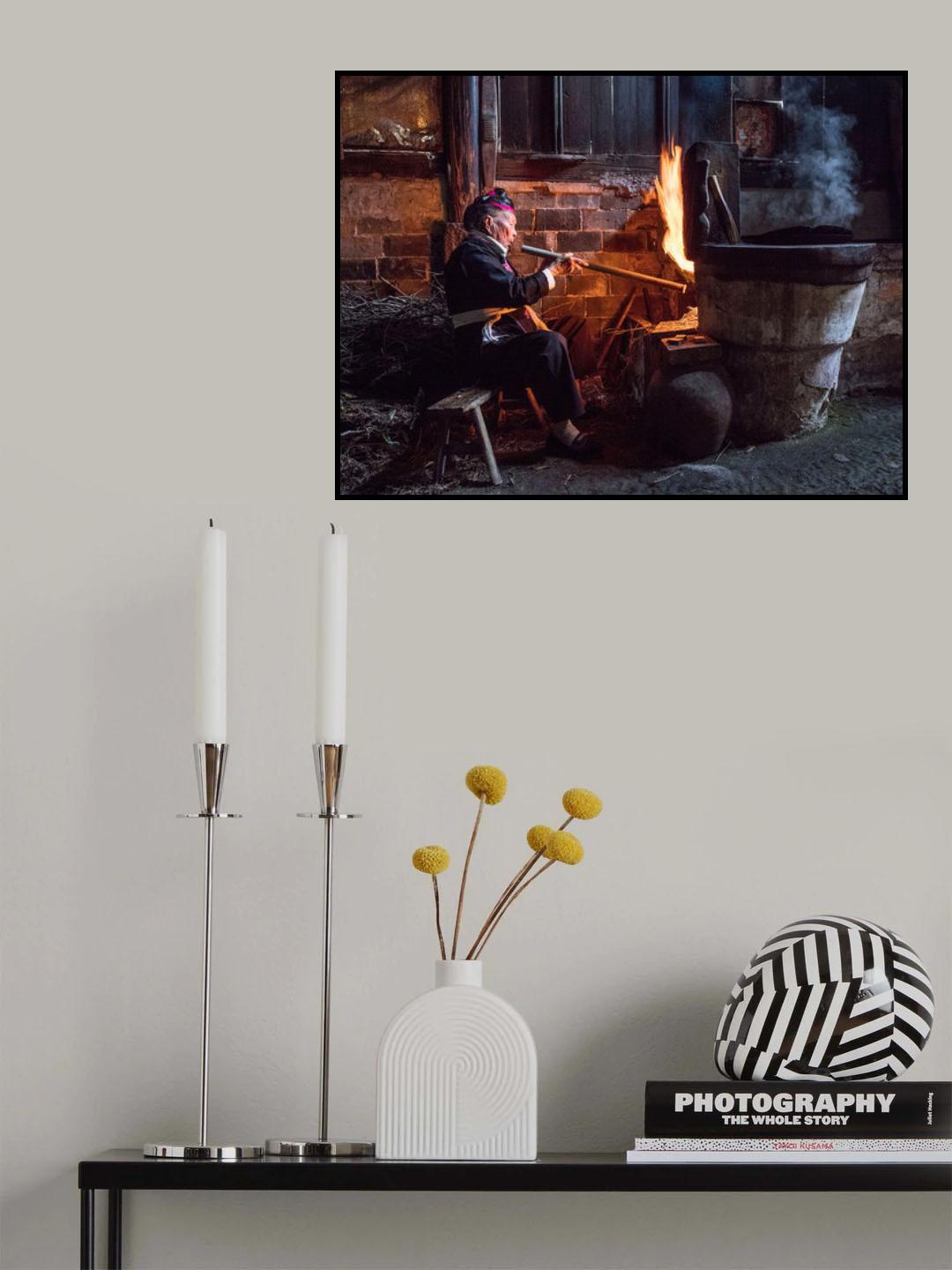 Furnace Poster och Canvastavla