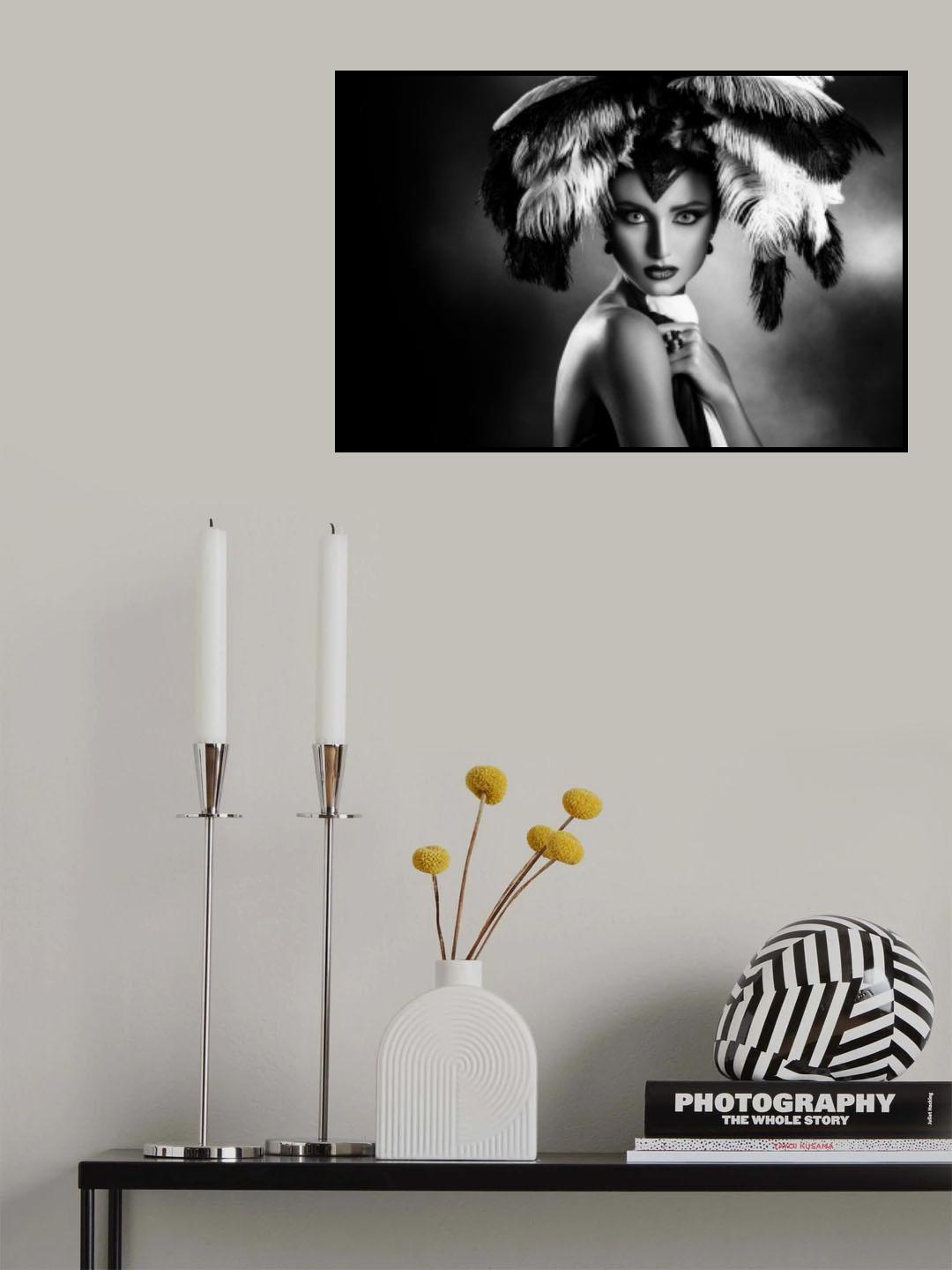 Blackandwhite Poster och Canvastavla