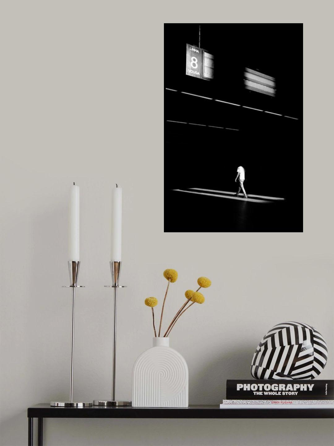 Line 8 Poster och Canvastavla