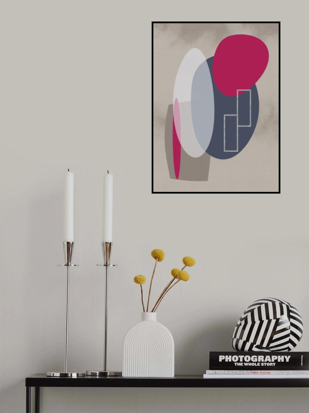 Geo Art 2 Poster och Canvastavla