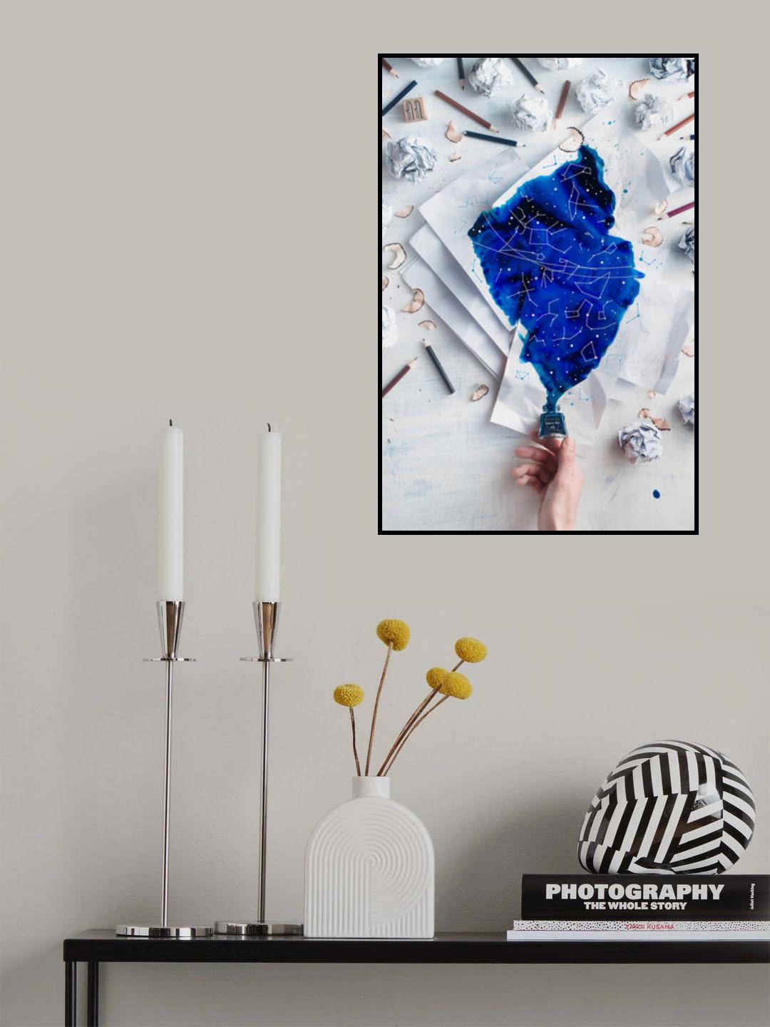 Spilled Skies Poster och Canvastavla