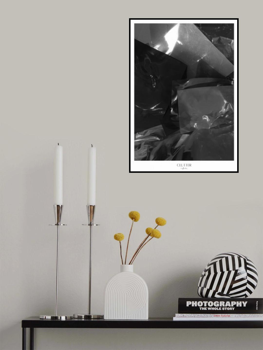 Clutter Poster och Canvastavla