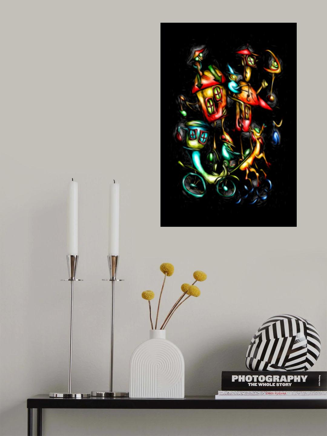 Mushroom cabbie 1 Poster och Canvastavla