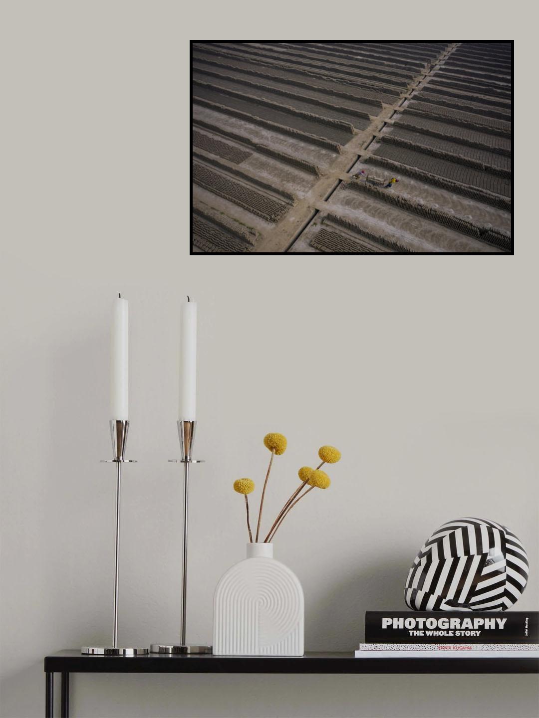 Bricks cart Poster och Canvastavla