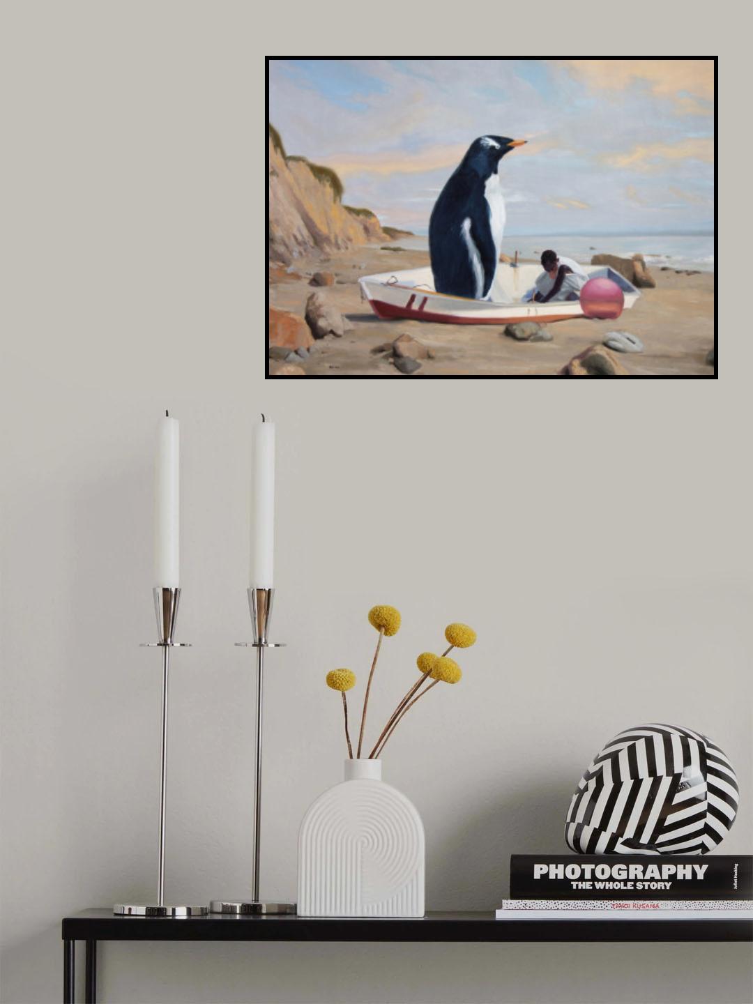 The Sea Level Is Rising Poster och Canvastavla