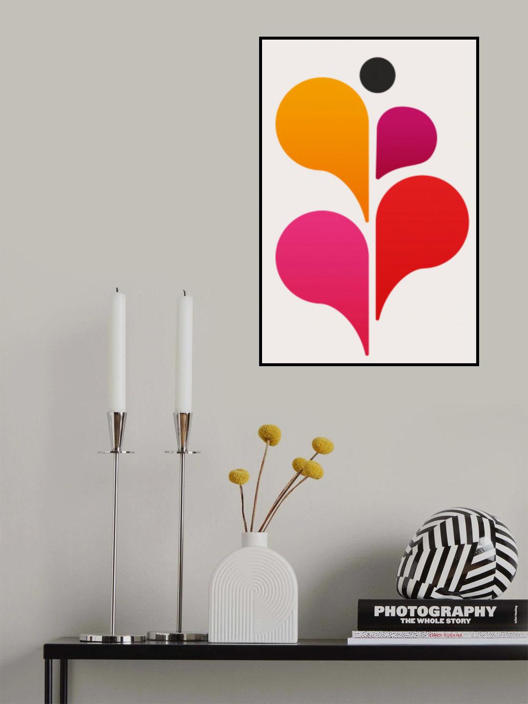 Abstract Dancer Poster och Canvastavla