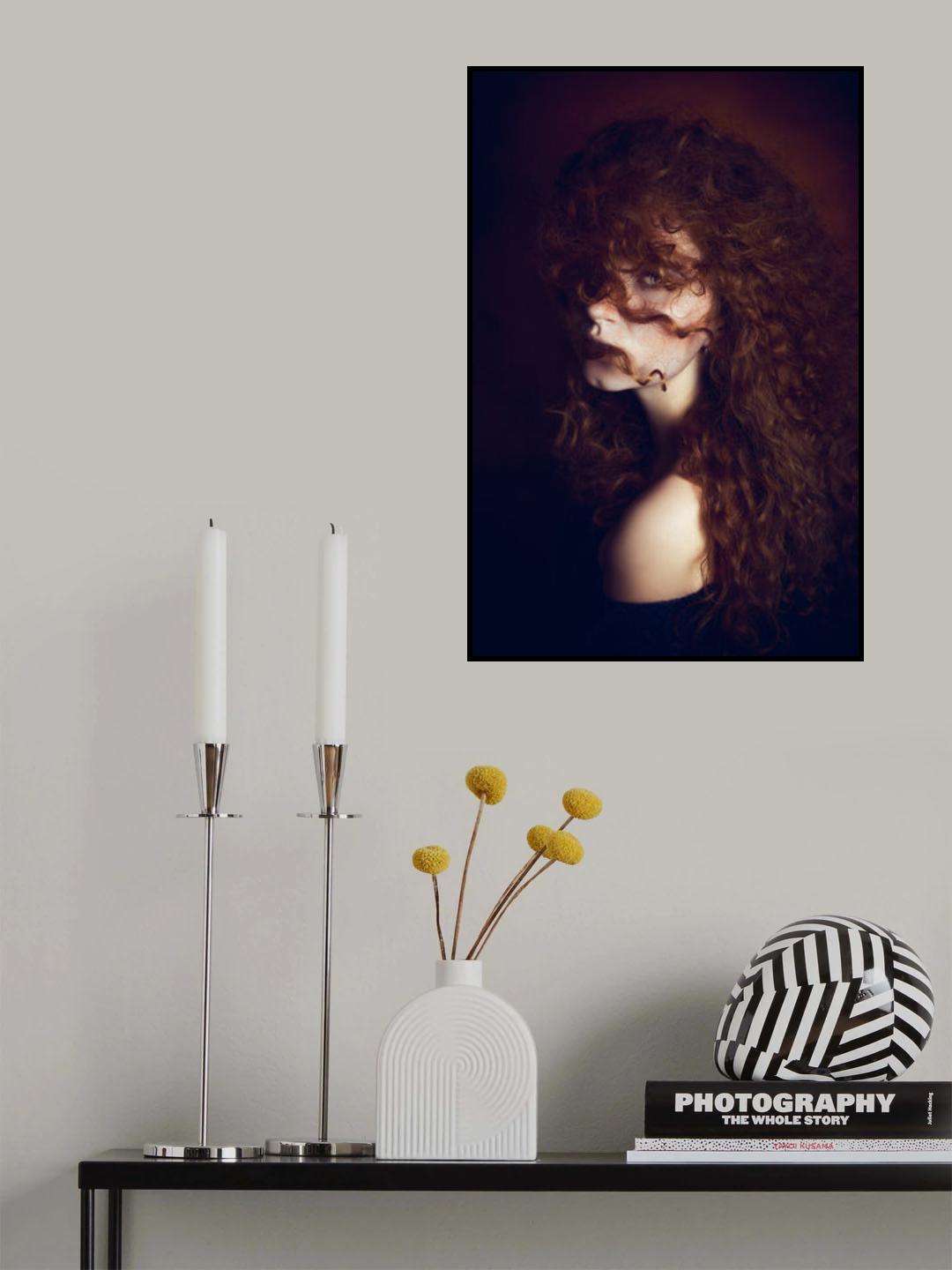 Of curves and curls Poster och Canvastavla