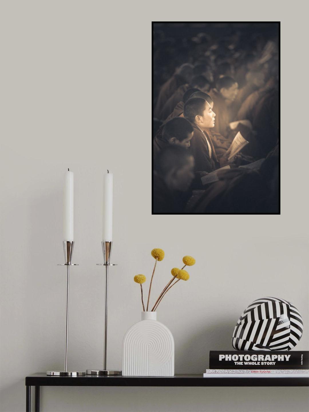 chanting of scriptures 《天籁梵音》 Poster och Canvastavla