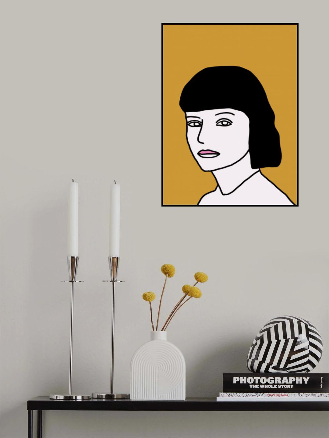 The Look Poster och Canvastavla