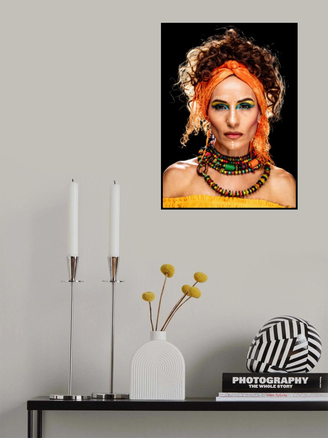 Afro style Poster och Canvastavla