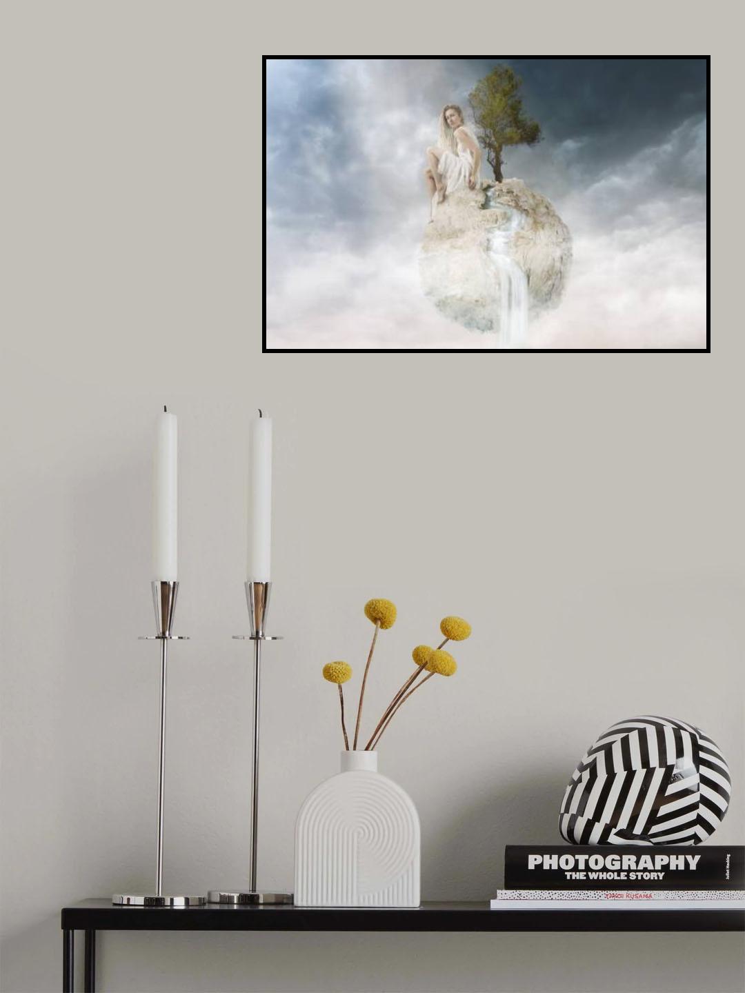 Vita Poster och Canvastavla