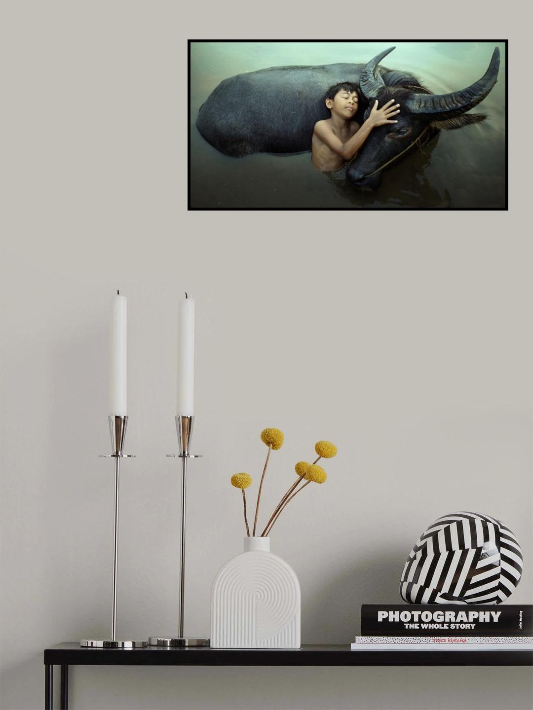 Peaceful Poster och Canvastavla