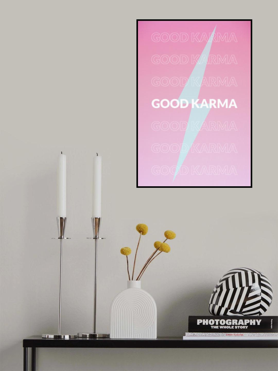 Good Karma Poster och Canvastavla