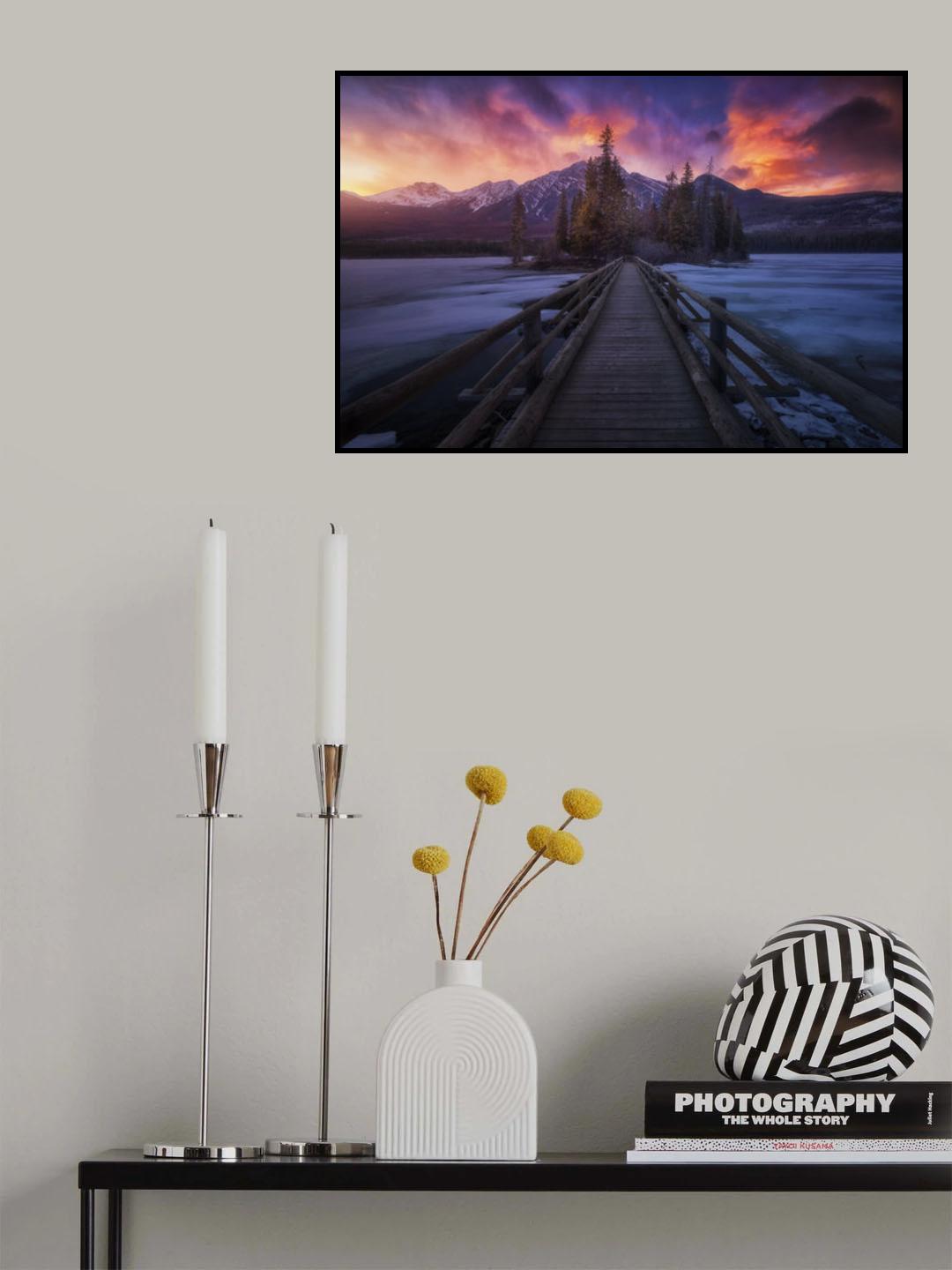 Pyramid Lake Poster och Canvastavla