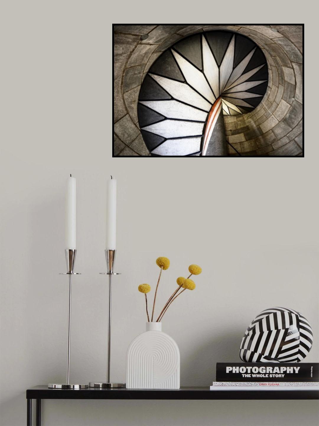 looking upstairs Poster och Canvastavla