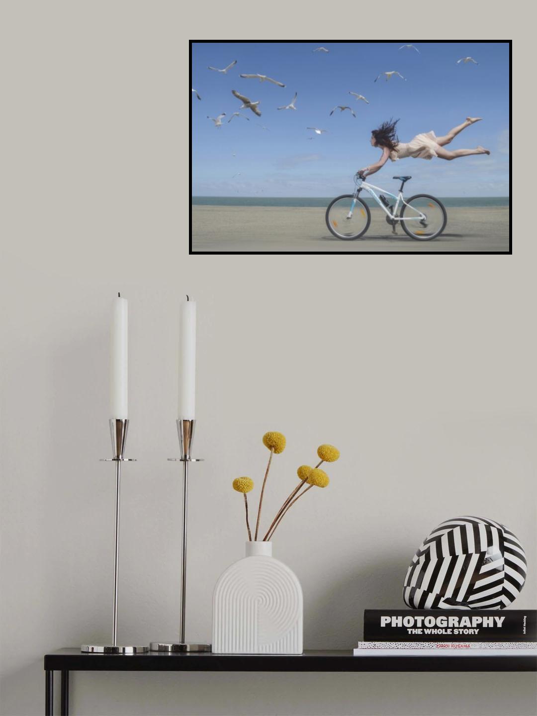 Flycling Poster och Canvastavla