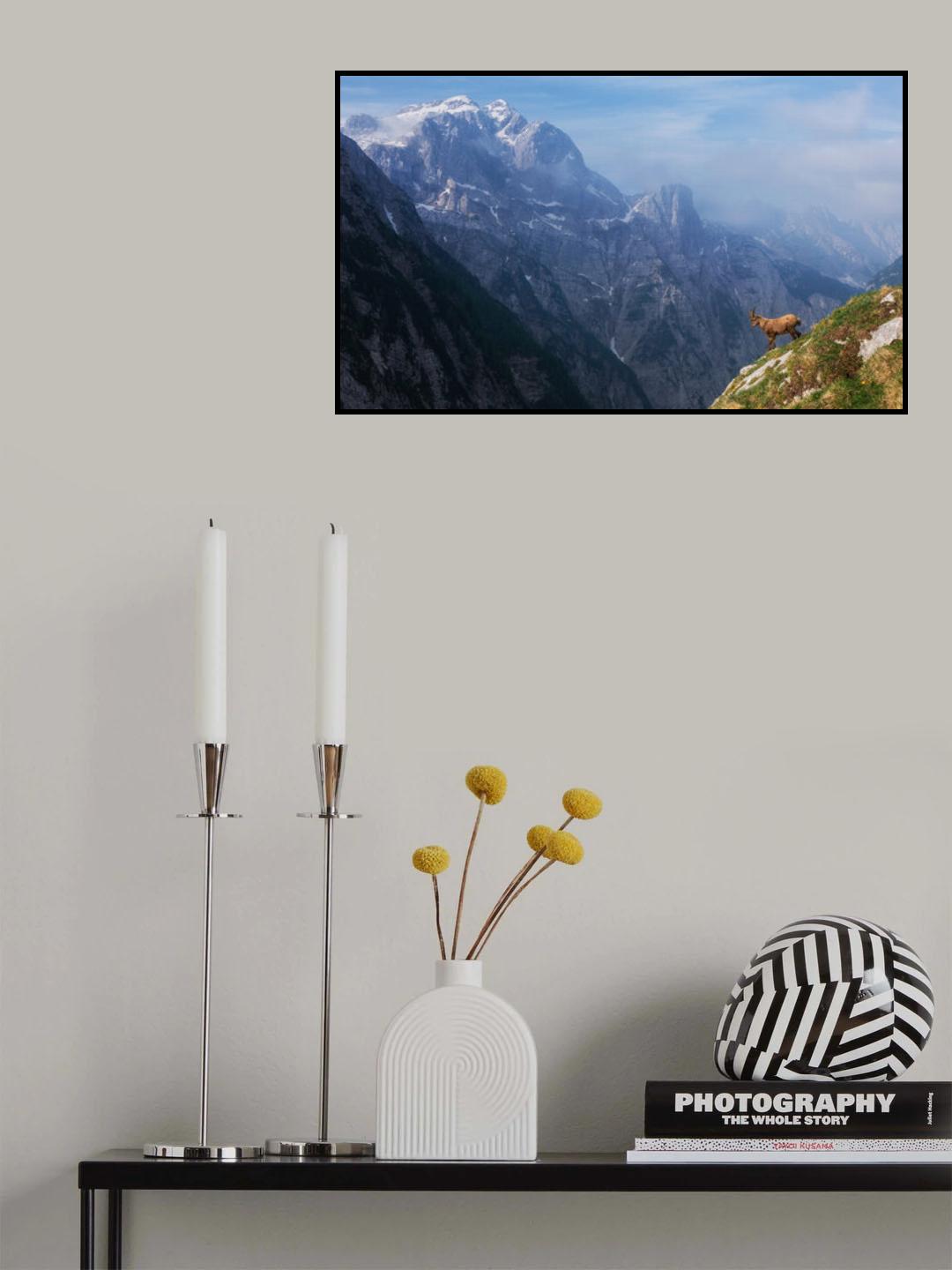 High in the mountains Poster och Canvastavla
