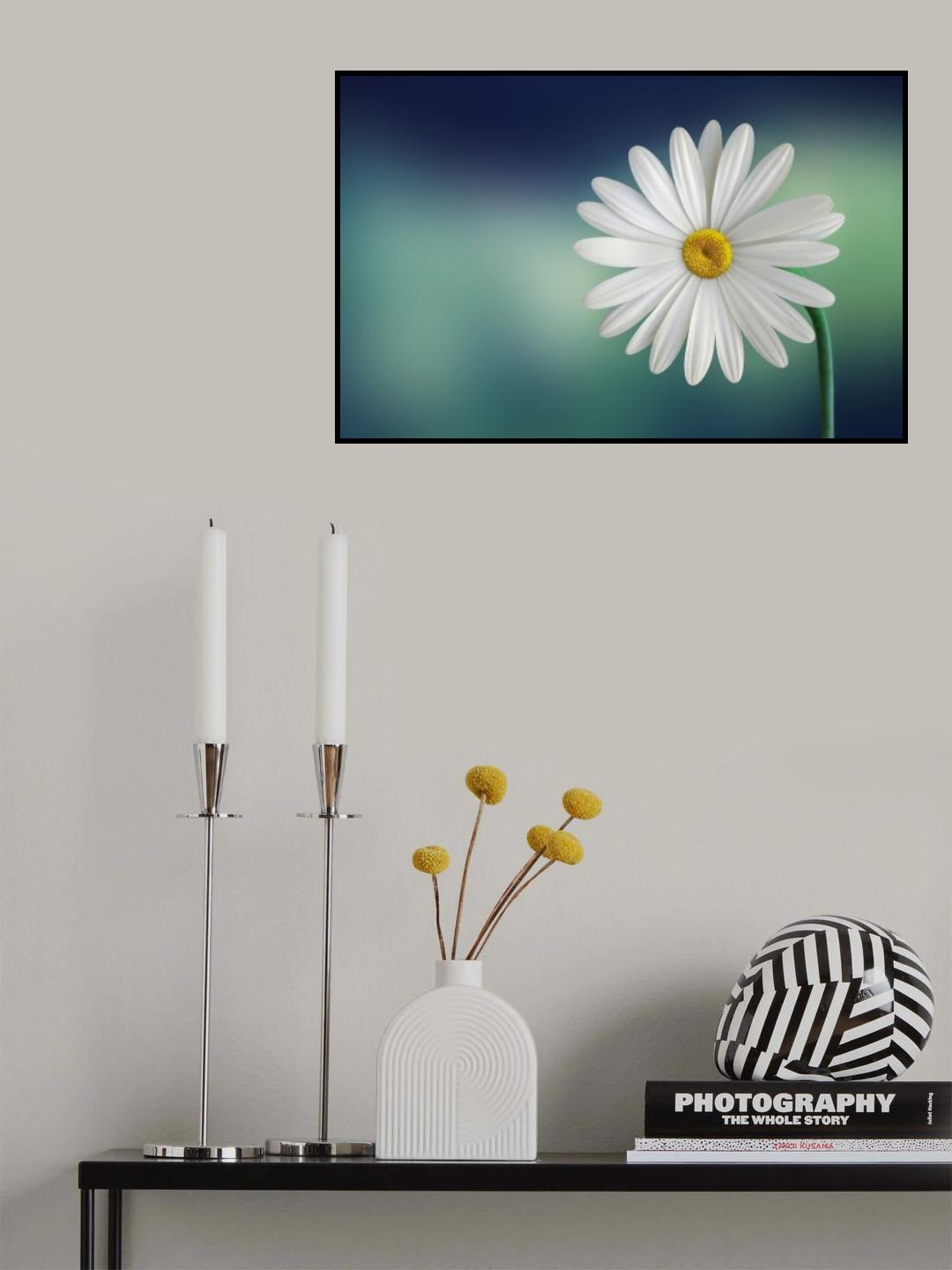 Flower Poster och Canvastavla