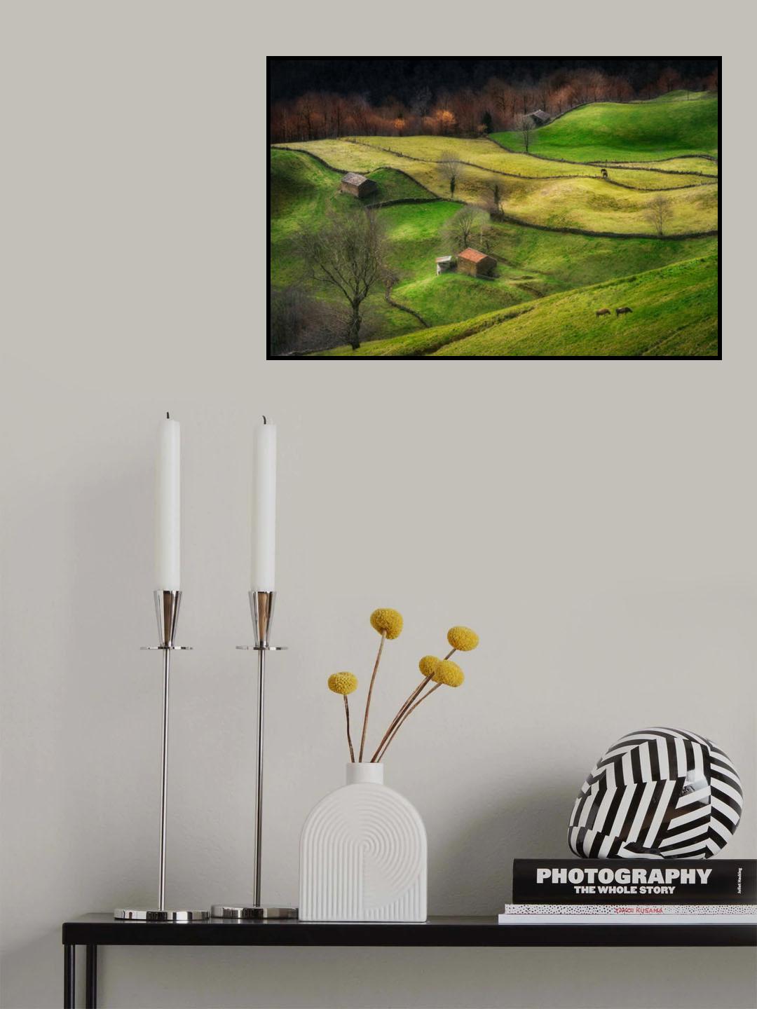 Rural Life Poster och Canvastavla