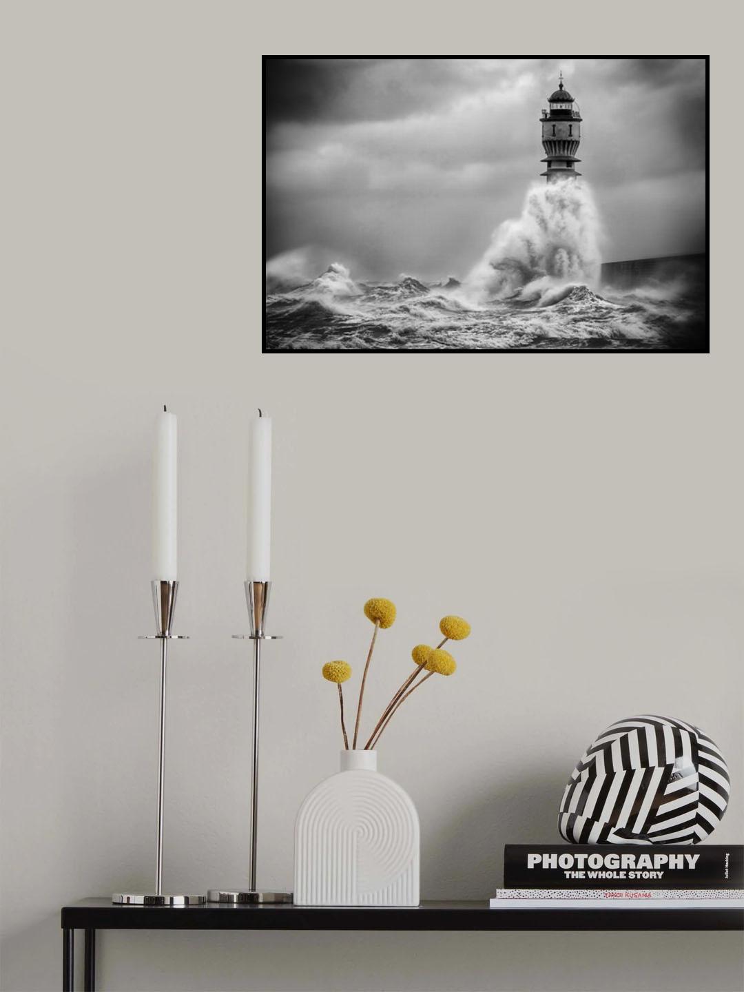 La vague Poster och Canvastavla