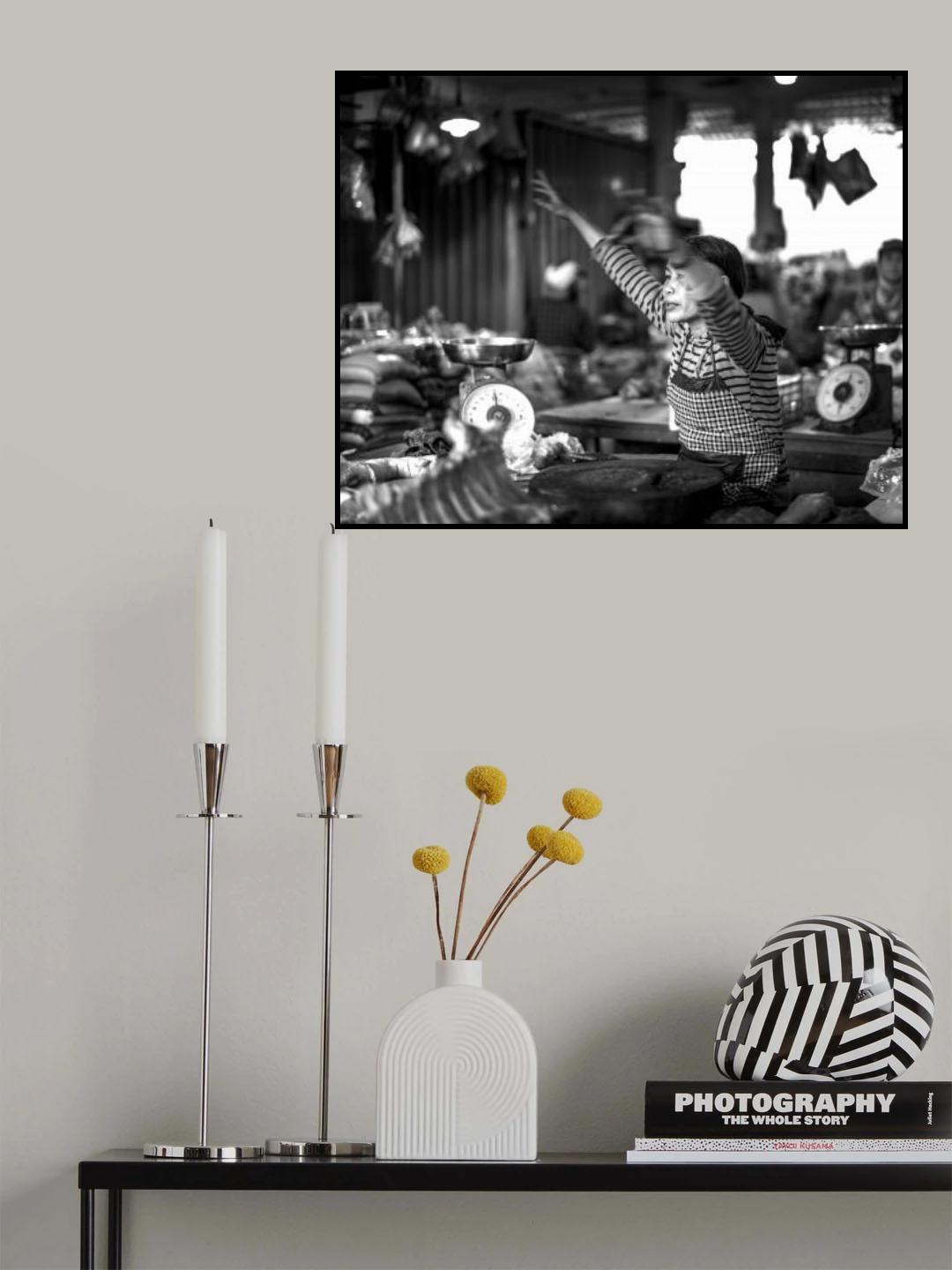 Marketplace Poster och Canvastavla