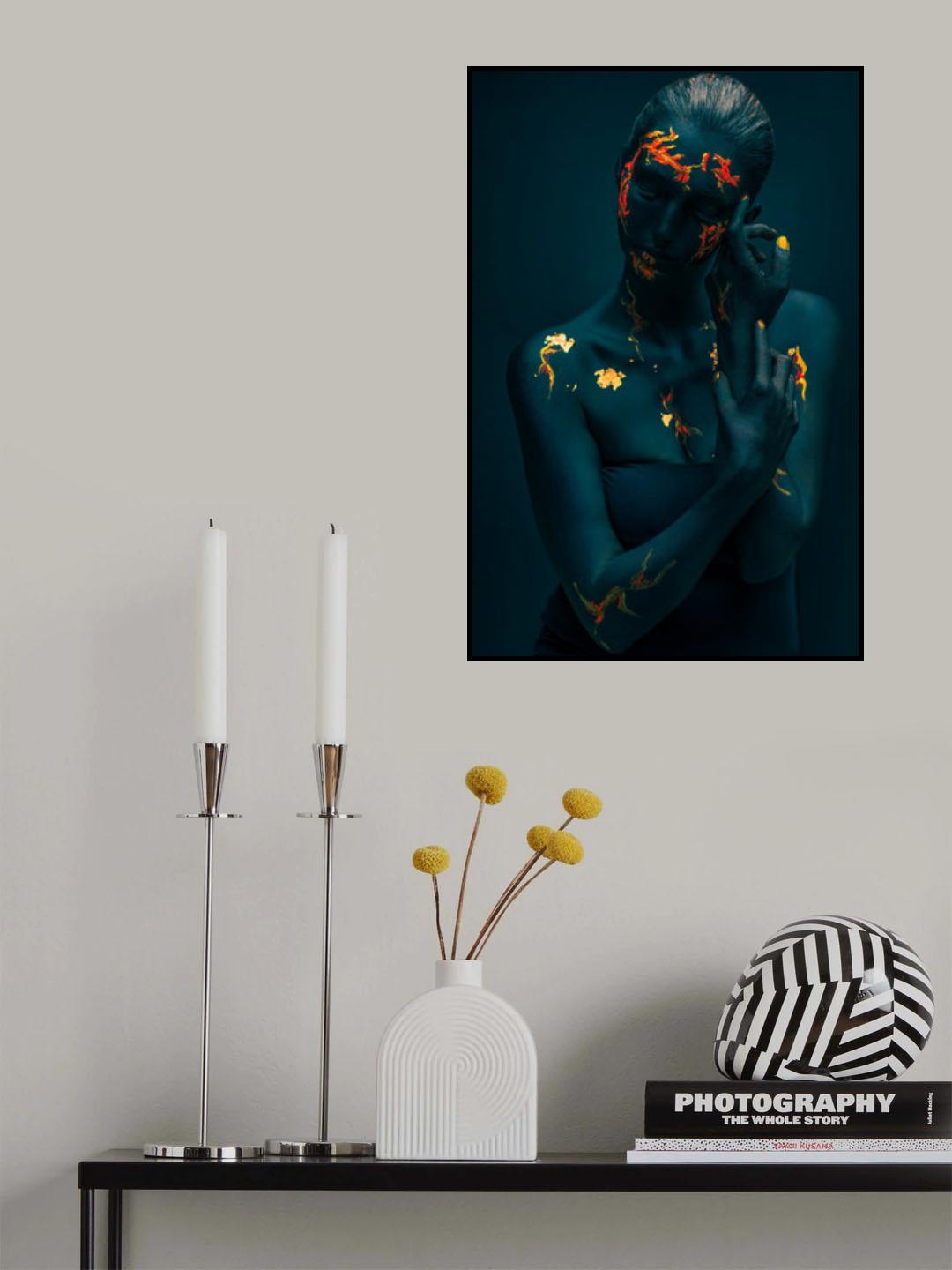 Catching Fire Poster och Canvastavla