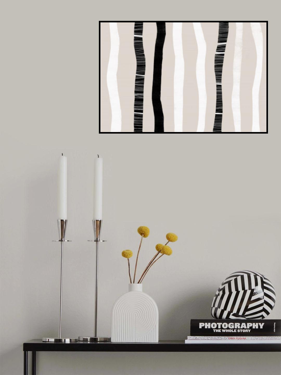 Stripes and Harmony Poster och Canvastavla