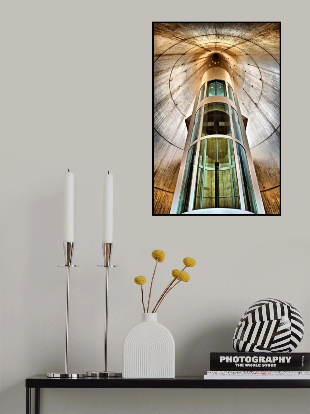 Escalator Poster och Canvastavla