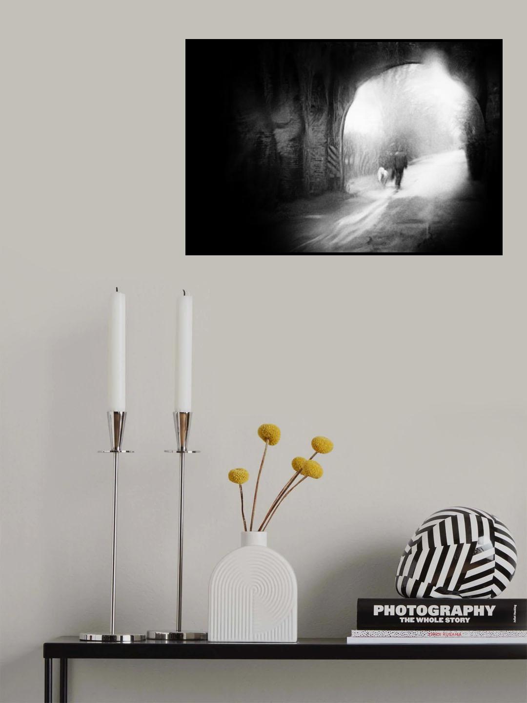 At the end of the tunnel Poster och Canvastavla