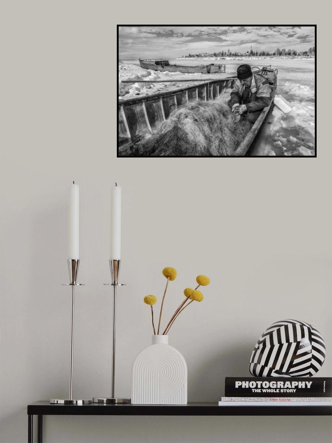 Fisherman Poster och Canvastavla