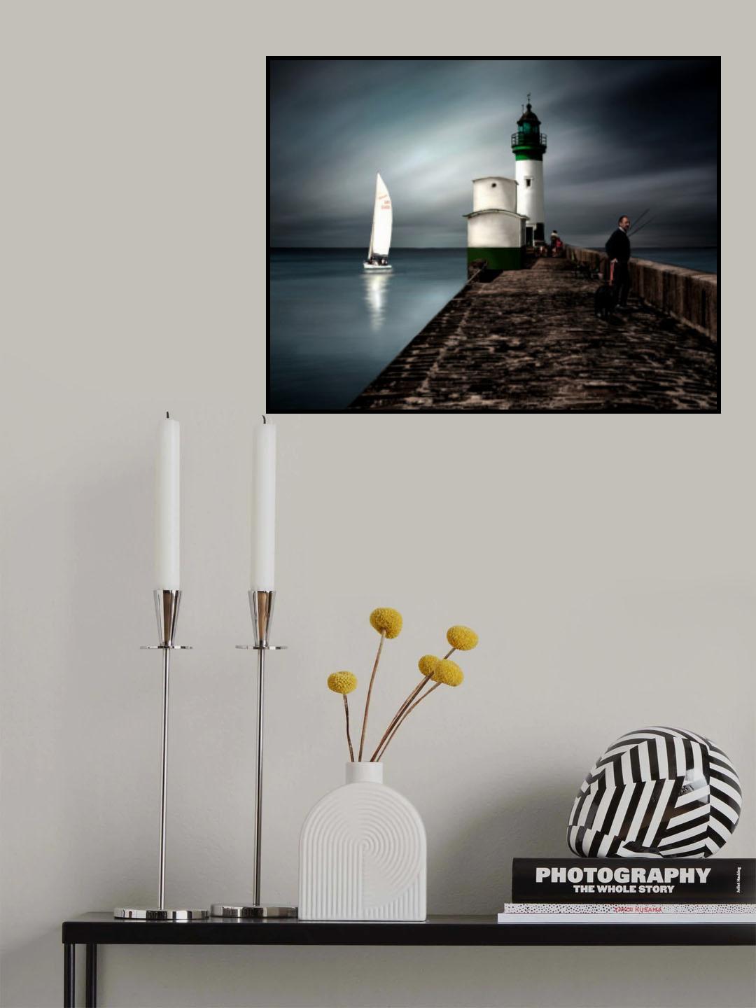 seaside walk Poster och Canvastavla