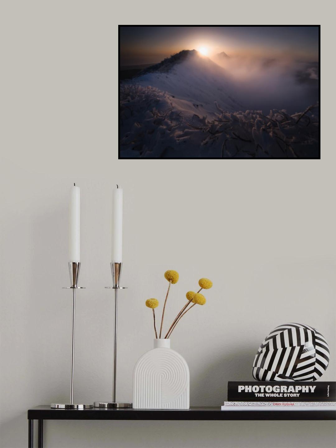 Mt.Daisen Poster och Canvastavla