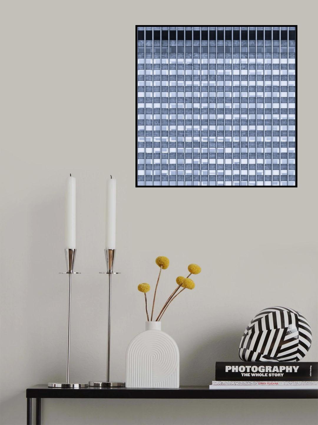 Skyscraper facade Poster och Canvastavla