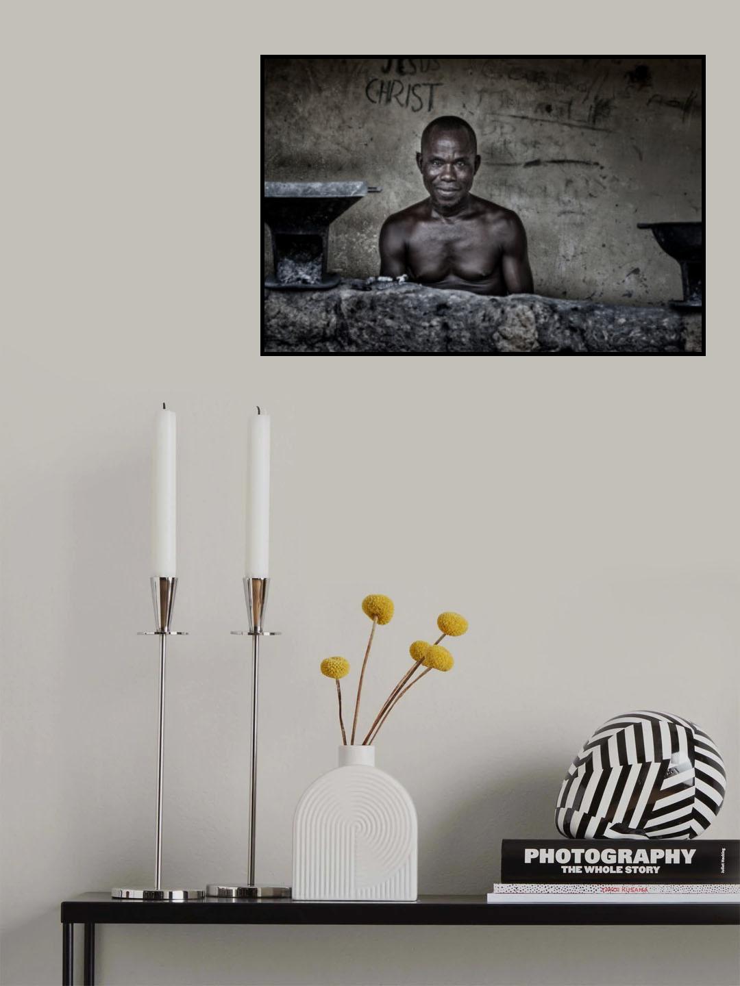 Man from Ghana Poster och Canvastavla