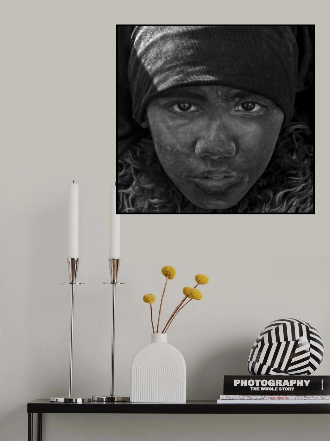 The Look Poster och Canvastavla