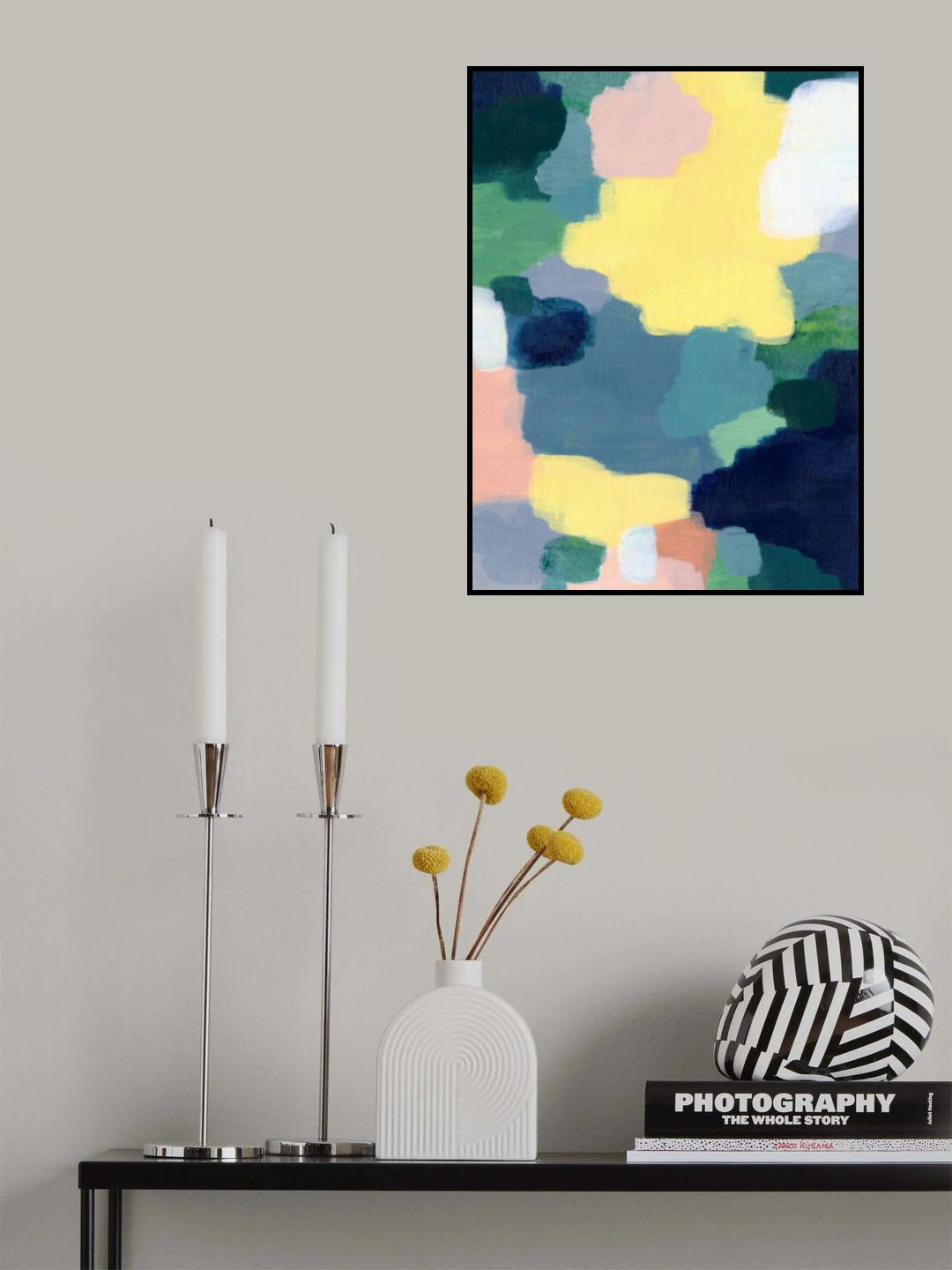 Abstract 67 Poster och Canvastavla