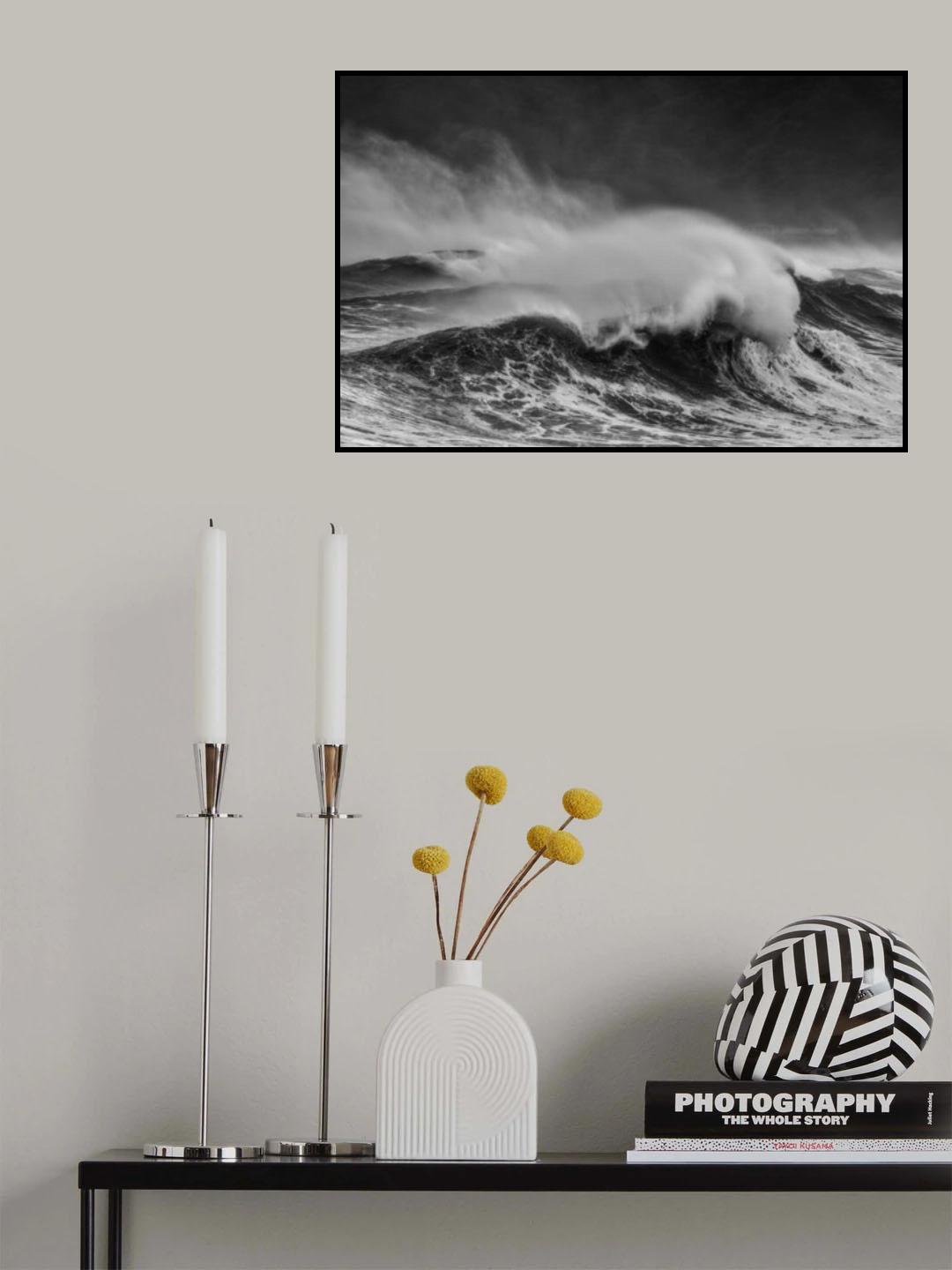 Wind blowing day Poster och Canvastavla