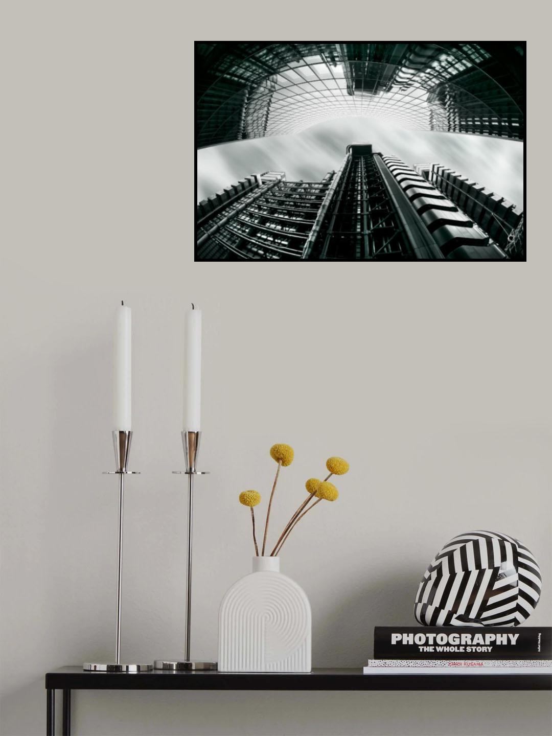 ._. Poster och Canvastavla