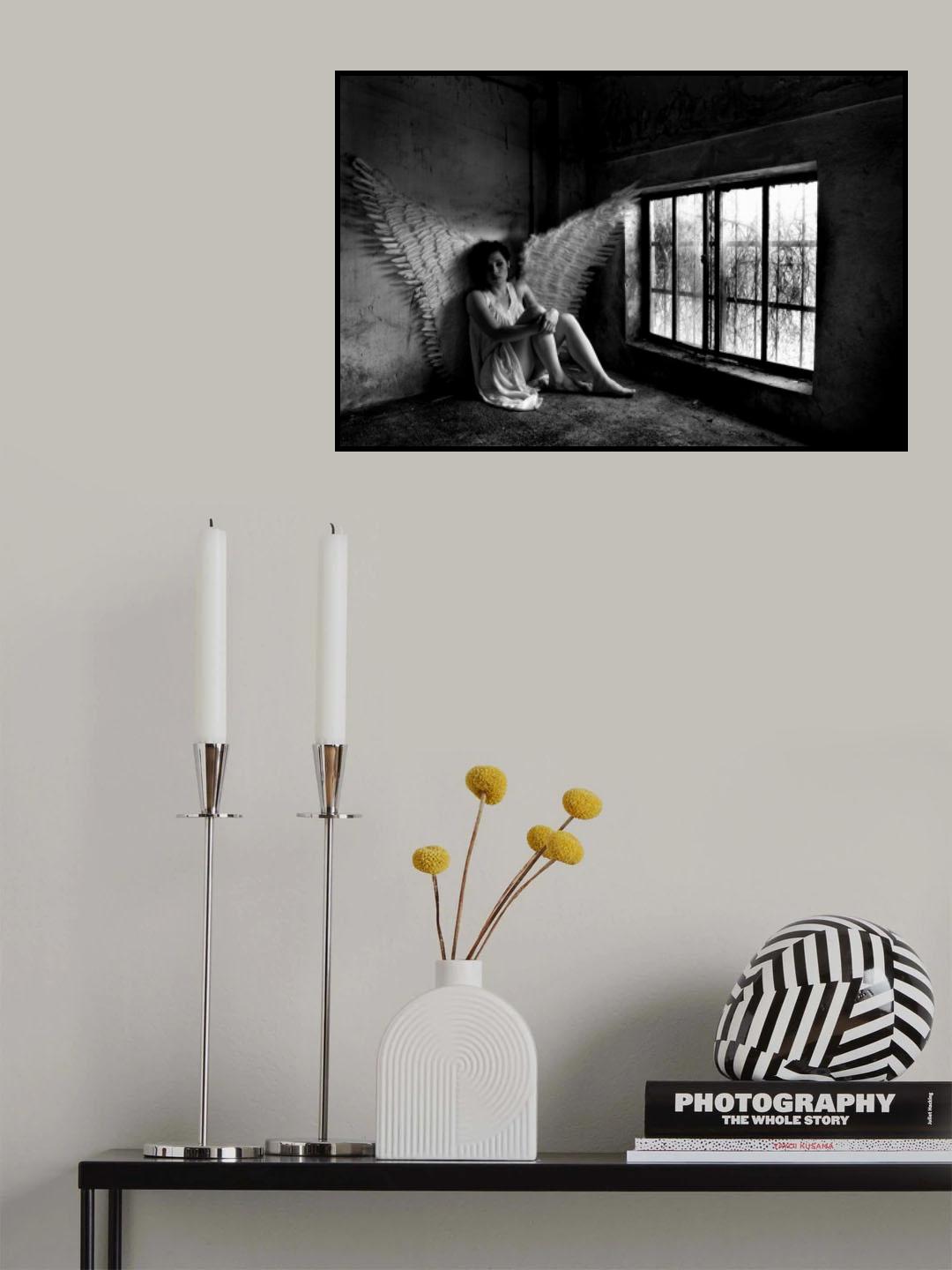 Angel Poster och Canvastavla