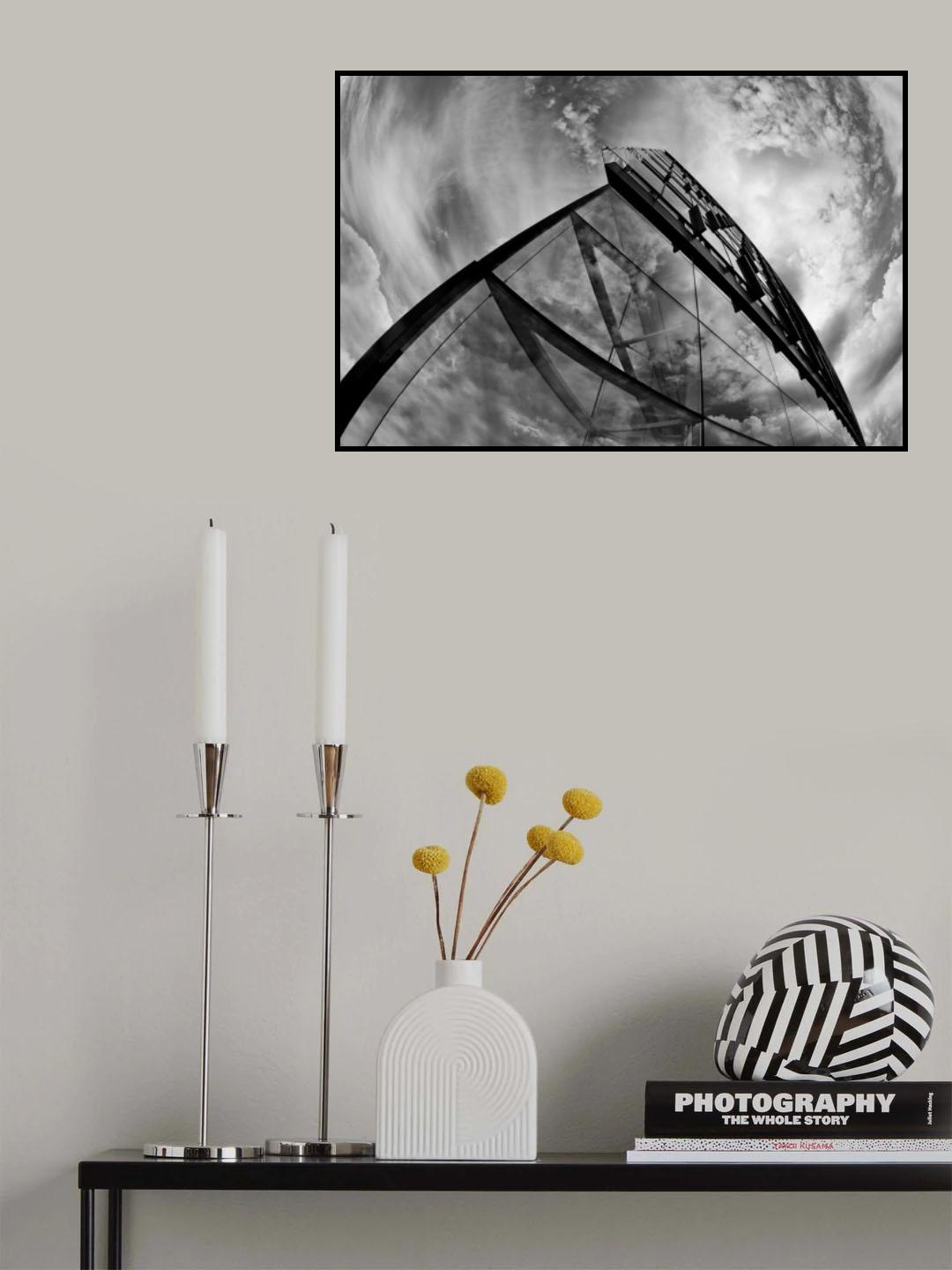 sky reflections Poster och Canvastavla