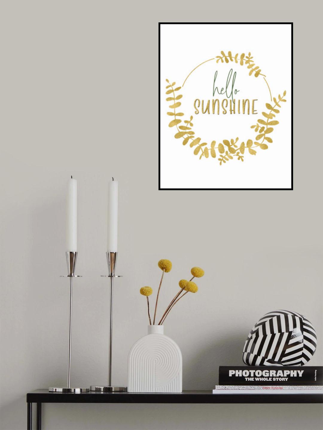 Hello sunshine Poster och Canvastavla