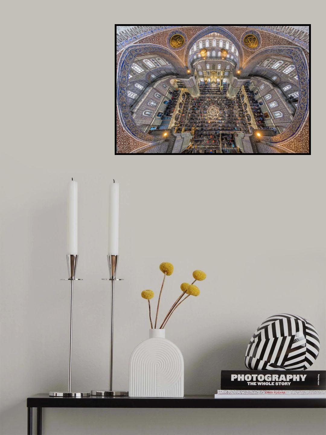New Valide Sultan Mosque - Istanbul Eminonu Yeni Cami Poster och Canvastavla