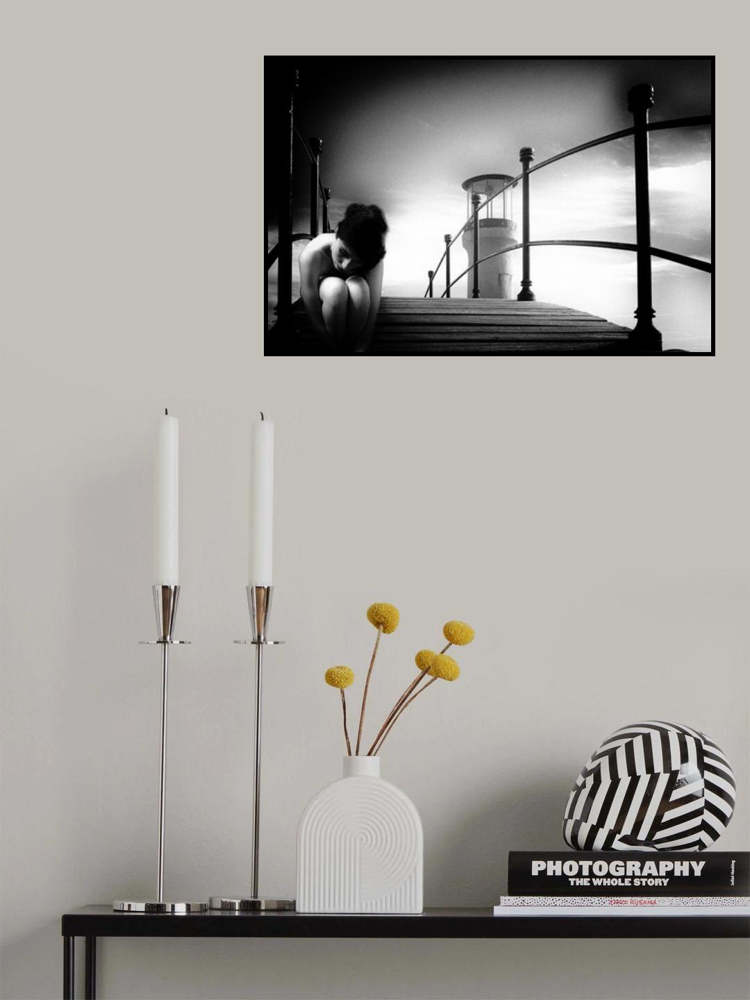 Alone with his thoughts Poster och Canvastavla